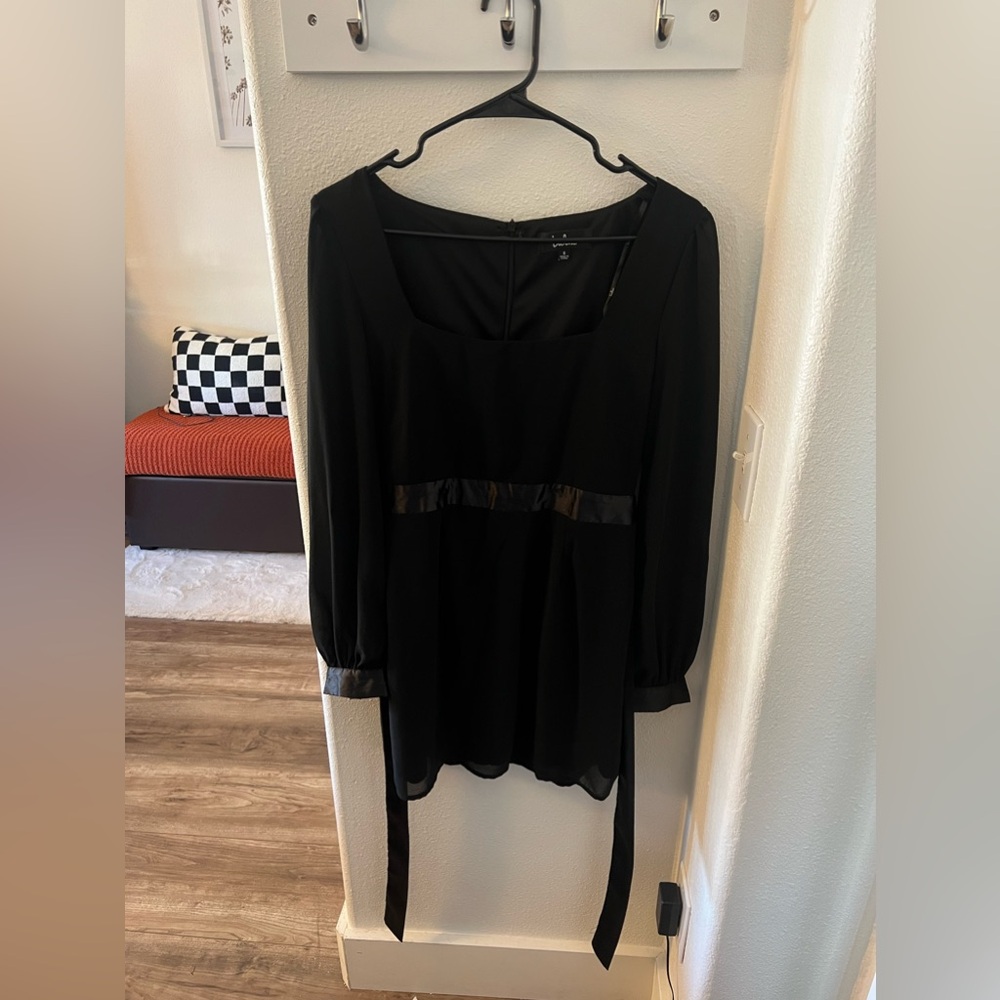 Lulus black mini dress